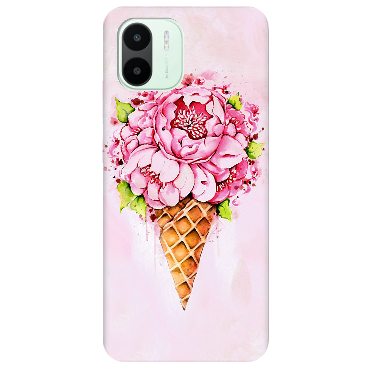 Чехол для Xiaomi Redmi A2 Ice cream - фото 1 Чехол для Xiaomi Redmi A2 Ice cream - фото 1 - Чехлы для телефонов