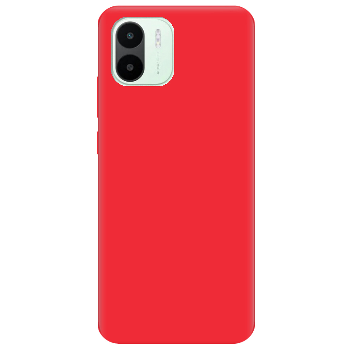 Чехол для Xiaomi Redmi A2 ярко-красный матовый soft touch - фото 1 - Чехлы для телефонов