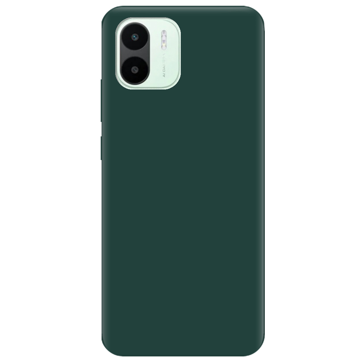 Чохол для Xiaomi Redmi A2 темно-зелений матовий soft touch - фото 1 Чохол для Xiaomi Redmi A2 темно-зелений матовий soft touch - фото 1 - Чохли для телефонів