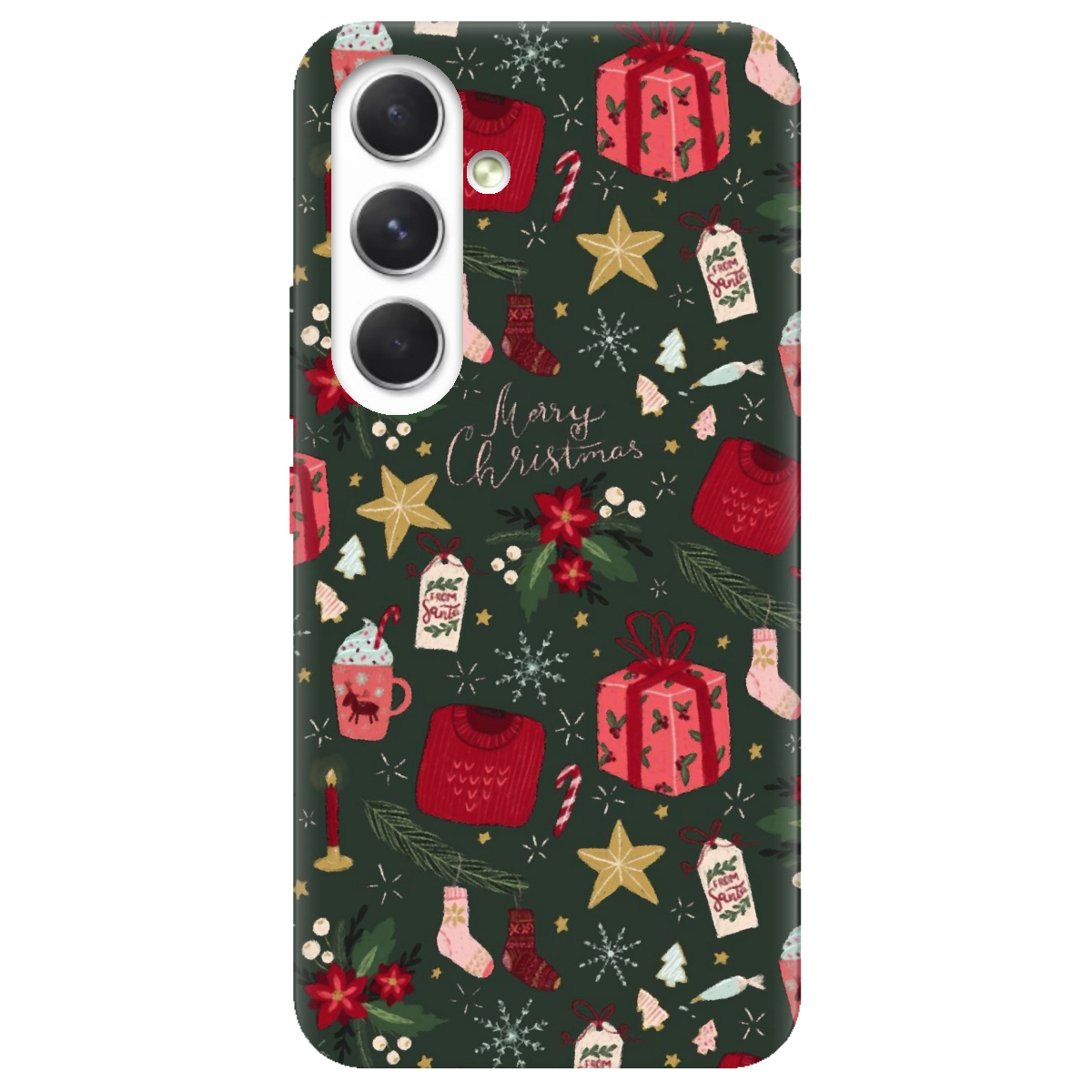 Чохол для Samsung Galaxy А54 Merry christmas - фото 1 - Чохли для телефонів