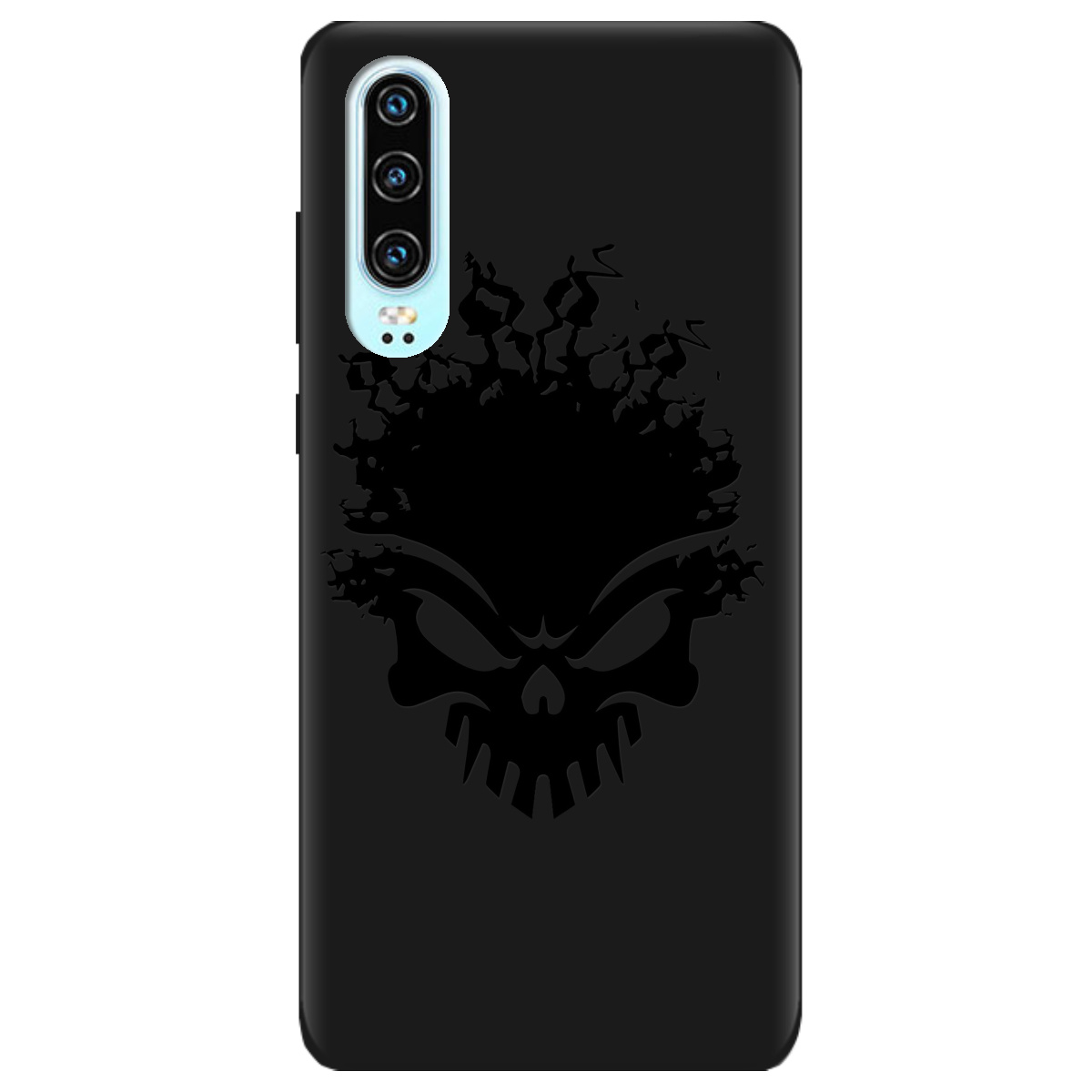 Чехол для Huawei P30 черный матовый soft touch Ugolek - фото 1 Чехол для Huawei P30 черный матовый soft touch Ugolek - фото 1 - Чехлы для телефонов