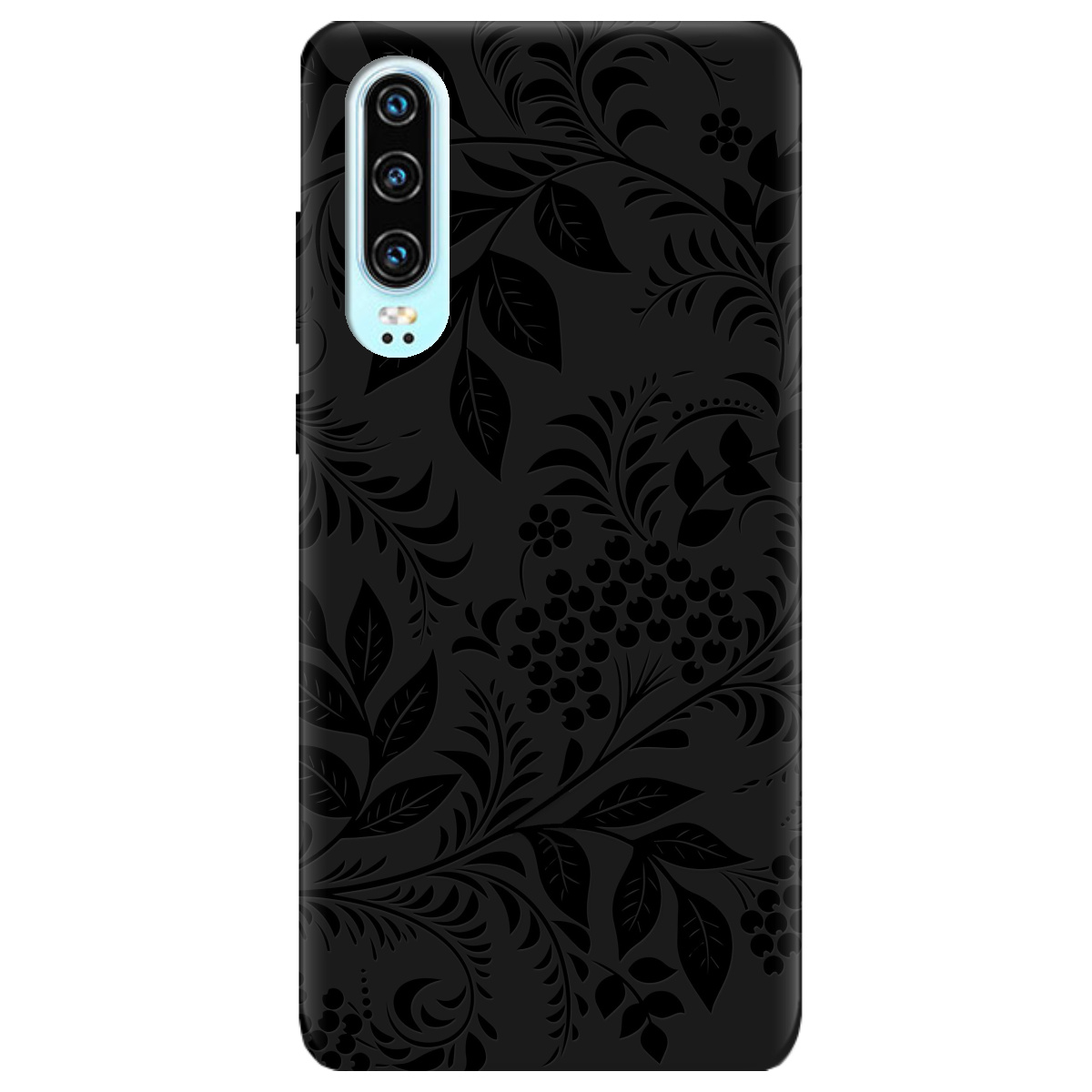 Чехол для Huawei P30 черный матовый soft touch Art - фото 1 Чехол для Huawei P30 черный матовый soft touch Art - фото 1 - Чехлы для телефонов