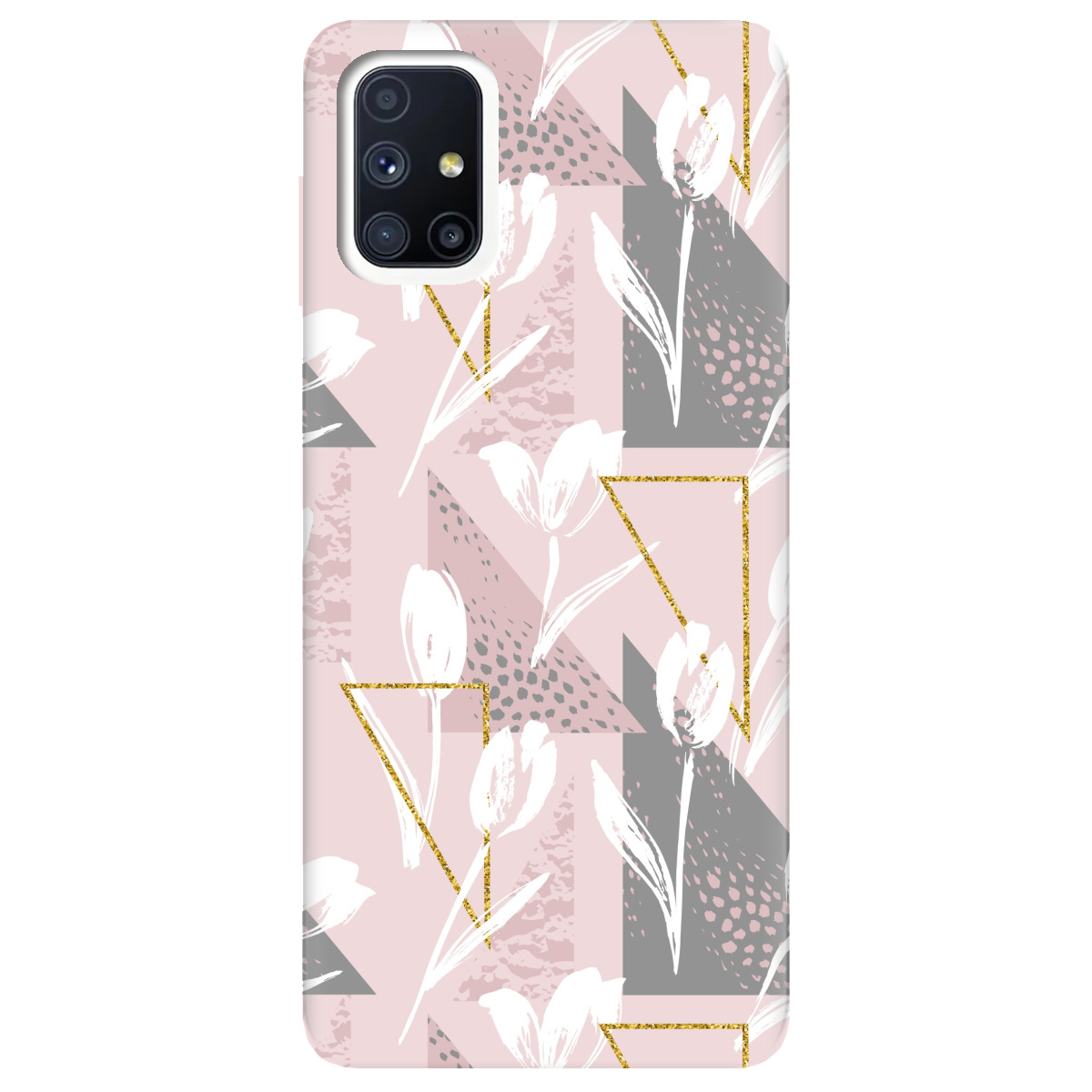 Чехол для Samsung Galaxy M51 White tulips - фото 1 - Чехлы для телефонов