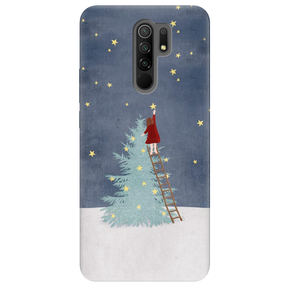 Чохол для Xiaomi Redmi 9 Girlwithstar - фото 1 - Чохли для телефонів