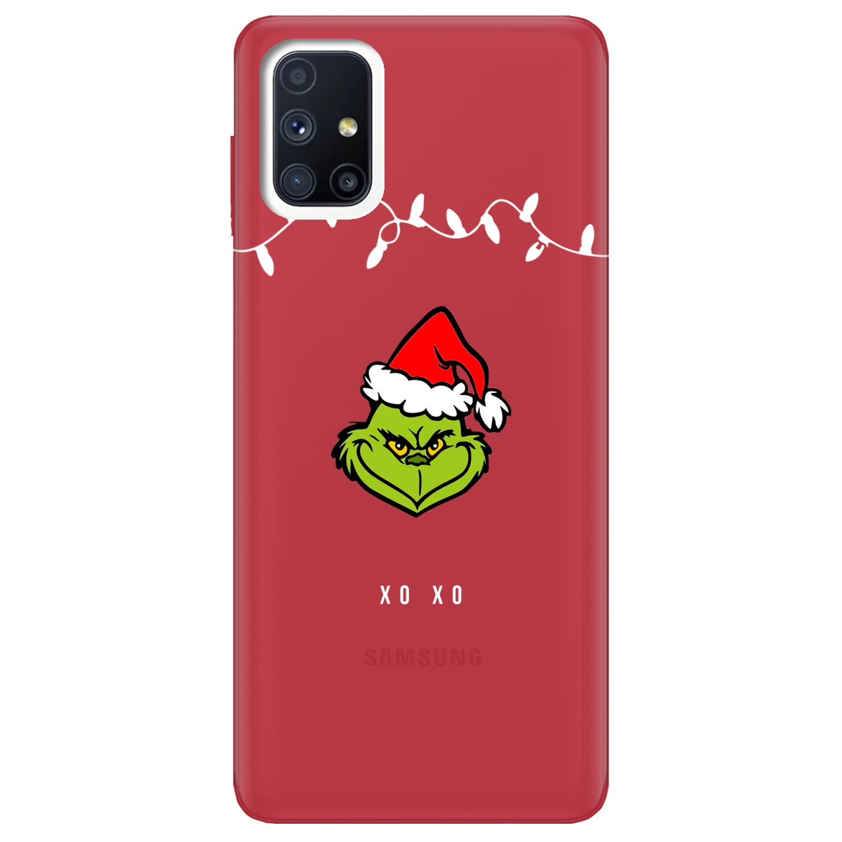 Чехол для Samsung Galaxy M51 Grinch xo xo - фото 1 - Чехлы для телефонов