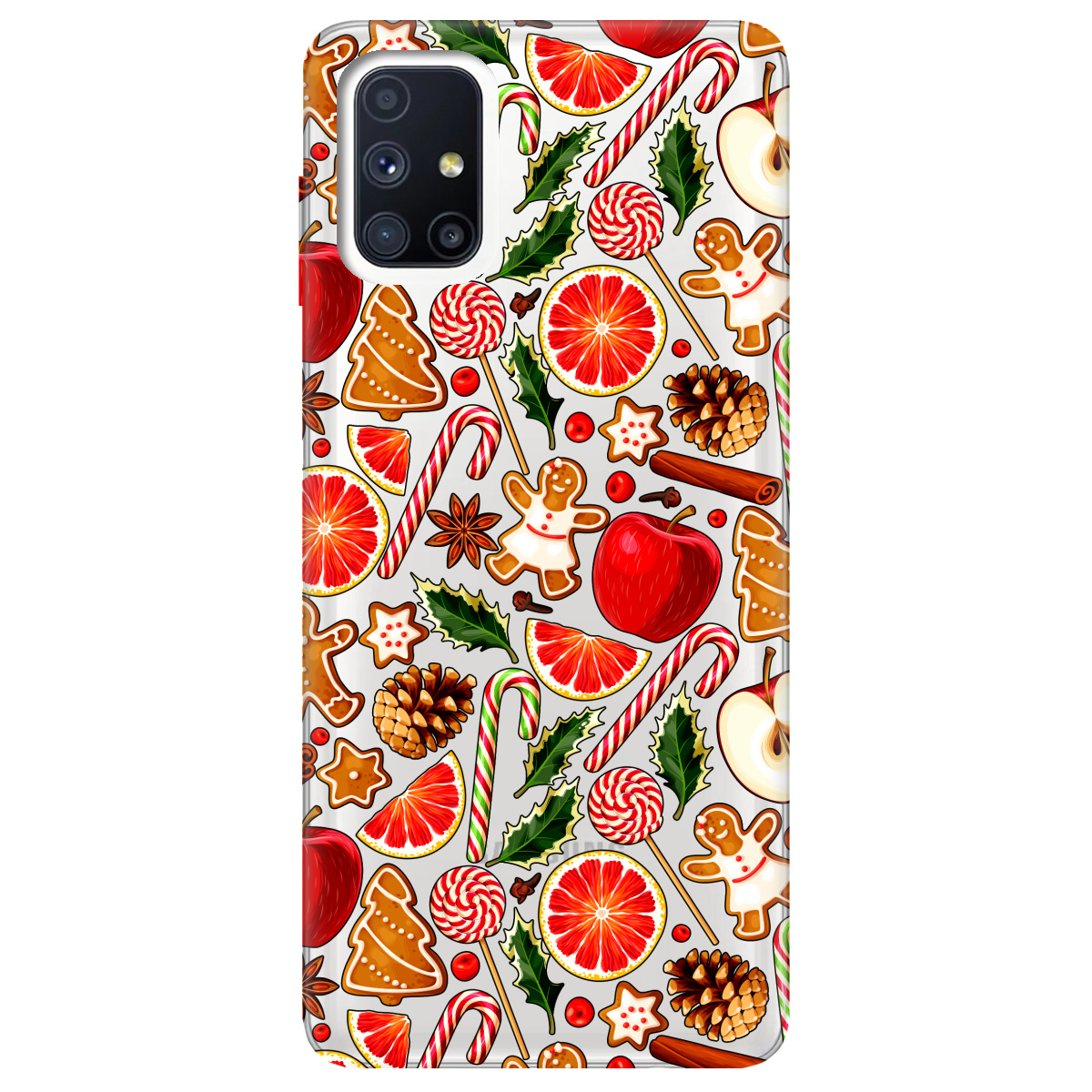 Чехол для Samsung Galaxy M51 Christmas spices - фото 1 - Чехлы для телефонов