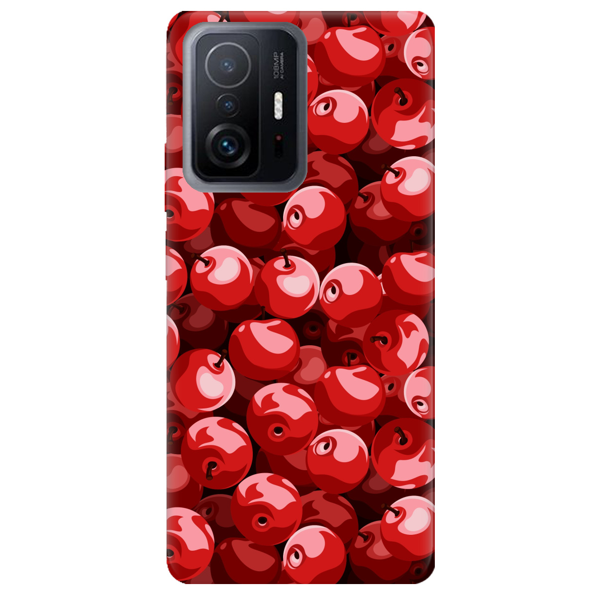 Чехол для Xiaomi 11T Cherry - фото 1 Чехол для Xiaomi 11T Cherry - фото 1 - Чехлы для телефонов