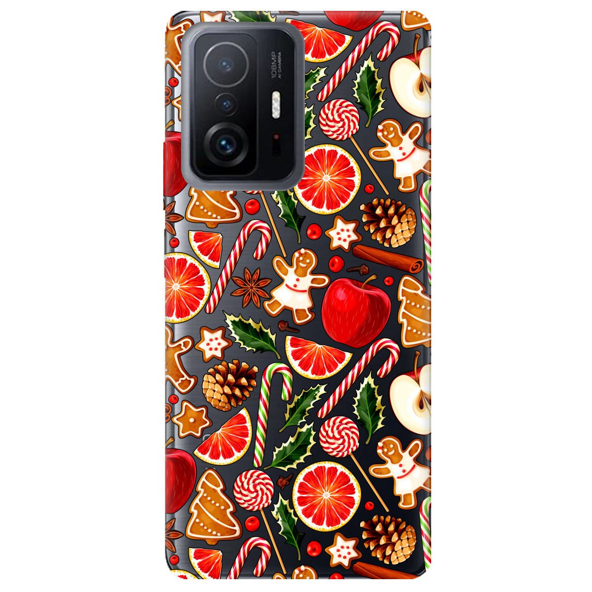 Чехол для Xiaomi 11T Christmas spices - фото 1 Чехол для Xiaomi 11T Christmas spices - фото 1 - Чехлы для телефонов