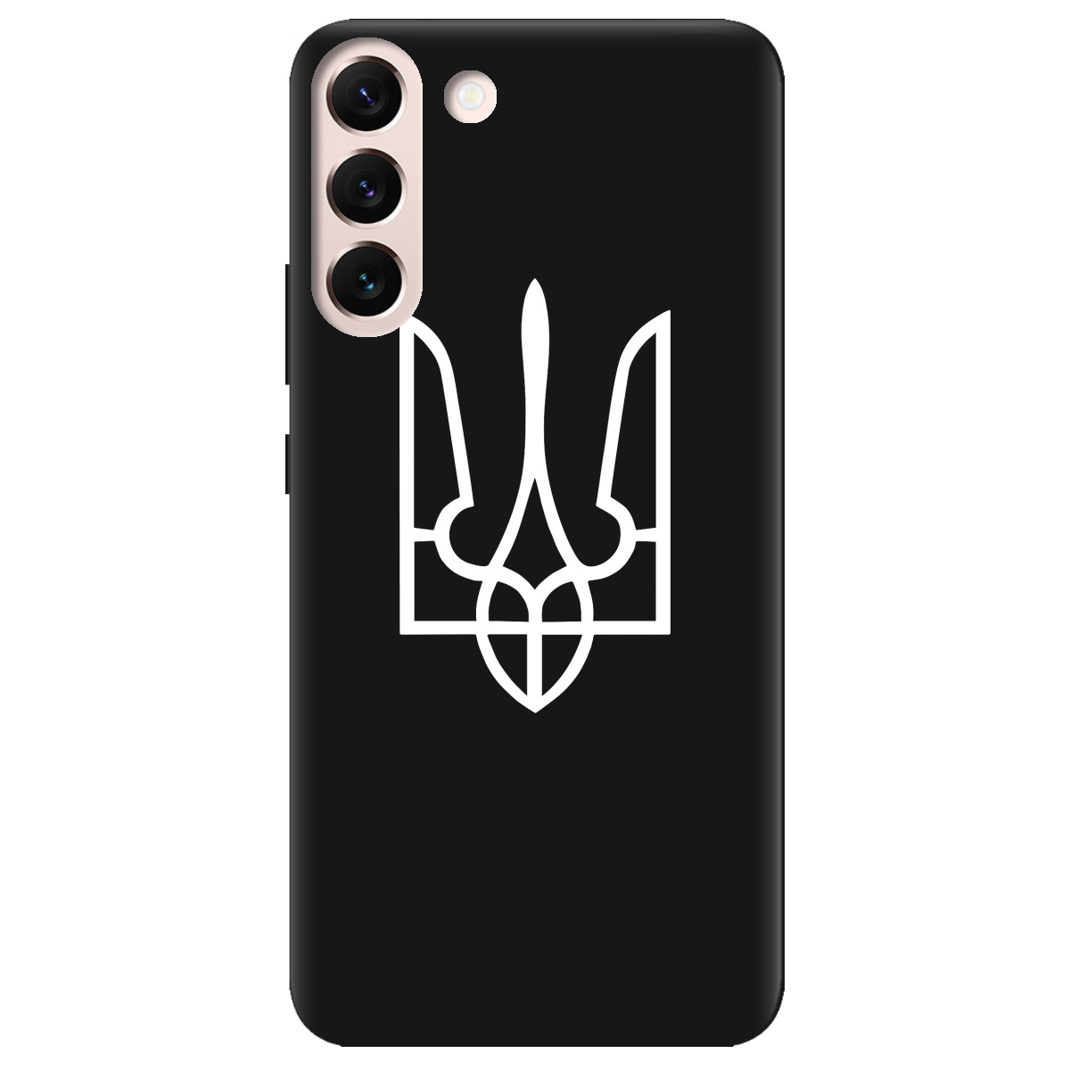 Чехол для Samsung Galaxy S22 Plus черный матовый soft touch Gerb - фото 1 - Чехлы для телефонов