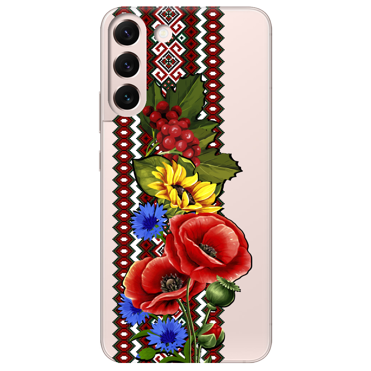 Чохол для Samsung Galaxy S22 Plus Ukraine ornament - фото 1 - Чохли для телефонів