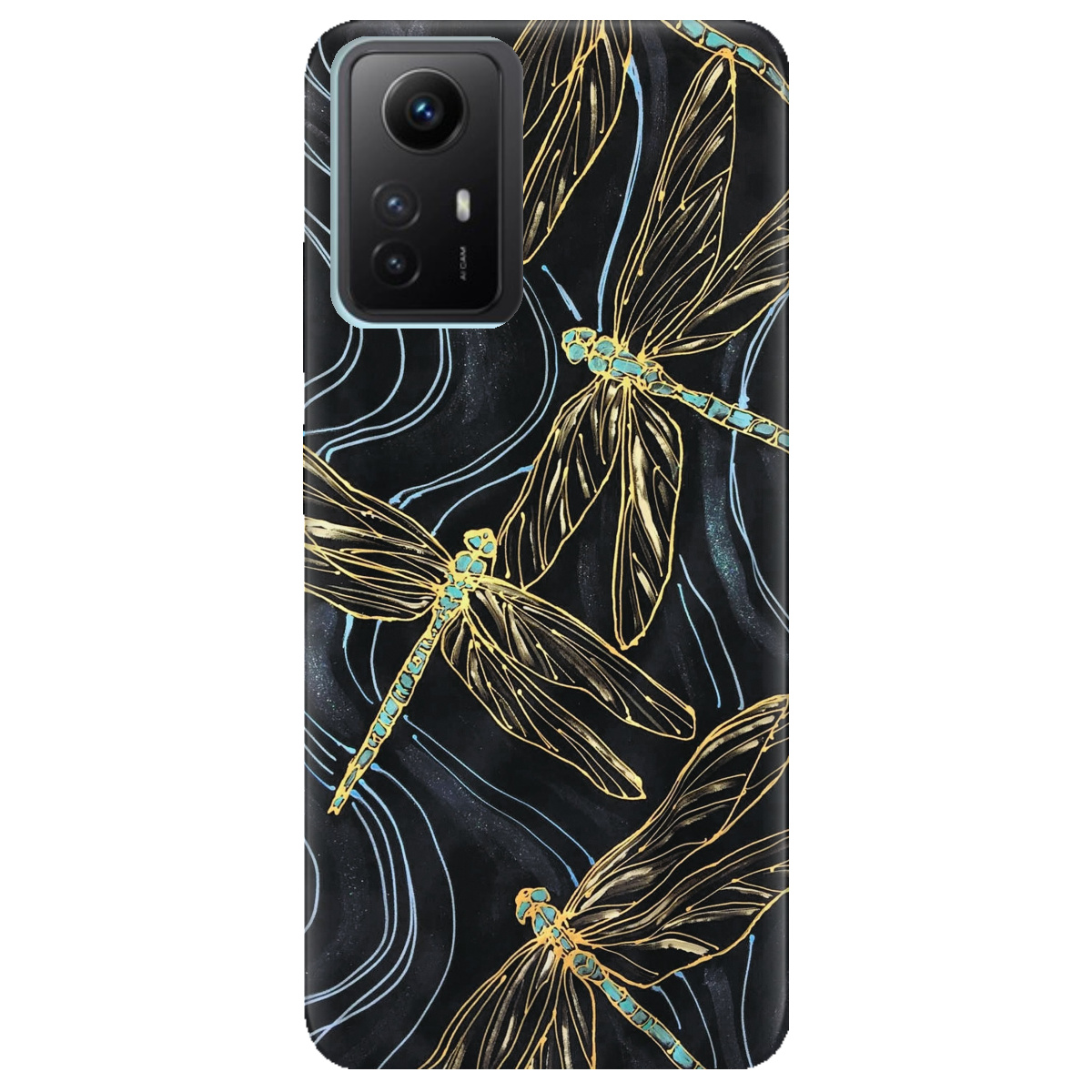 Чохол для Xiaomi Redmi Note 12s Dragonfly - фото 1 Чохол для Xiaomi Redmi Note 12s Dragonfly - фото 1 - Чохли для телефонів