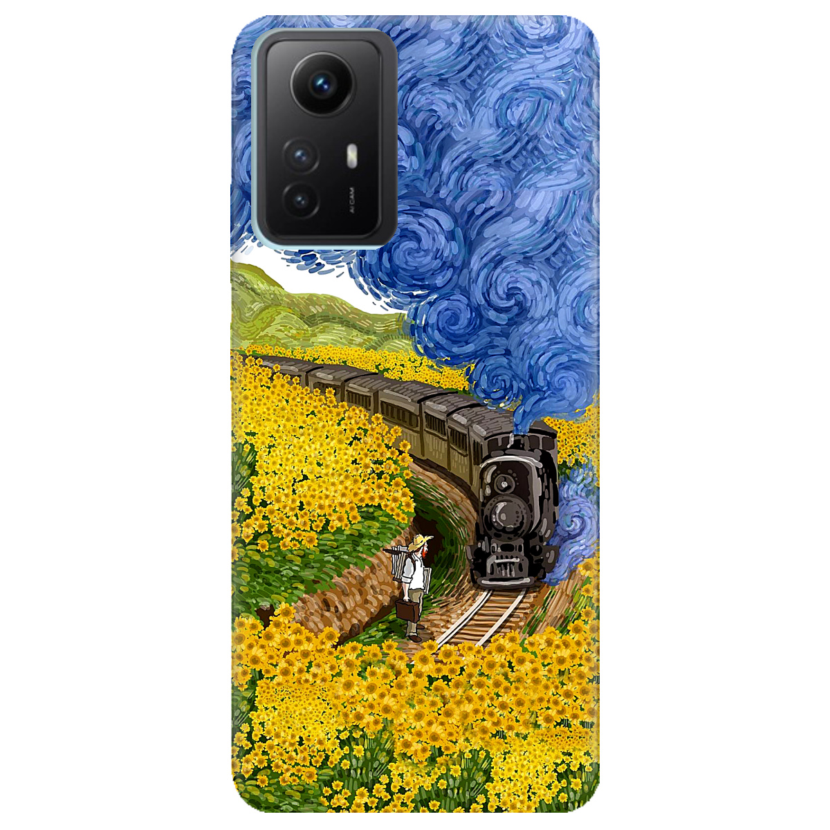 Чехол для Xiaomi Redmi Note 12s Train - фото 1 - Чехлы для телефонов