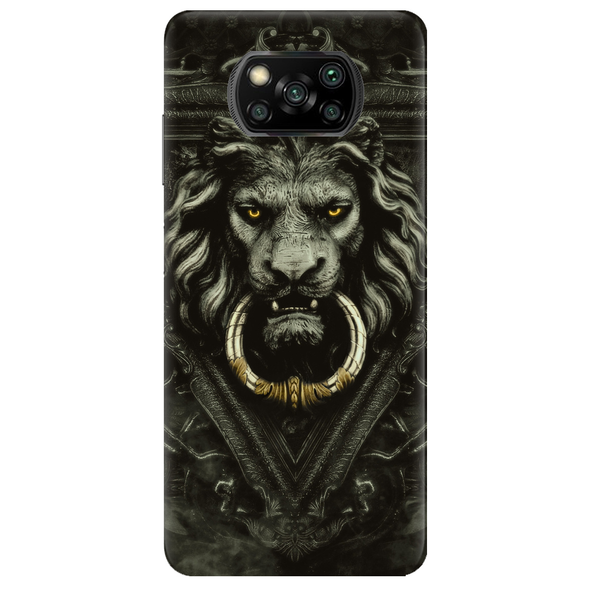 Чохол для Xiaomi Poco X3 Iron lion - фото 1 - Чохли для телефонів