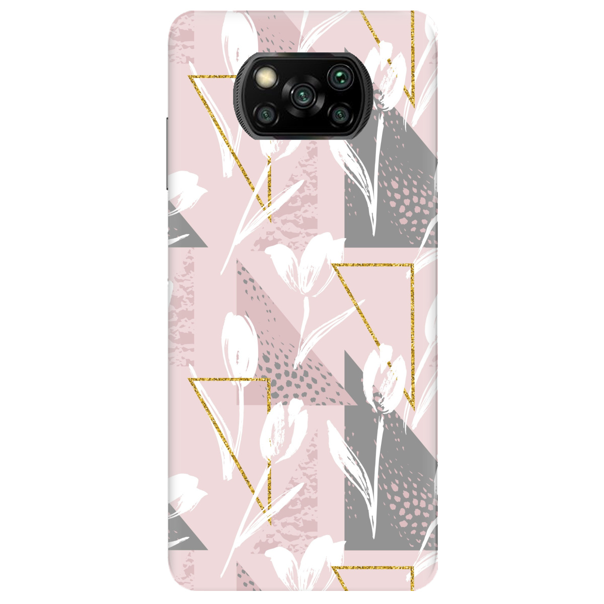 Чехол для Xiaomi Poco X3 White tulips - фото 1 - Чехлы для телефонов