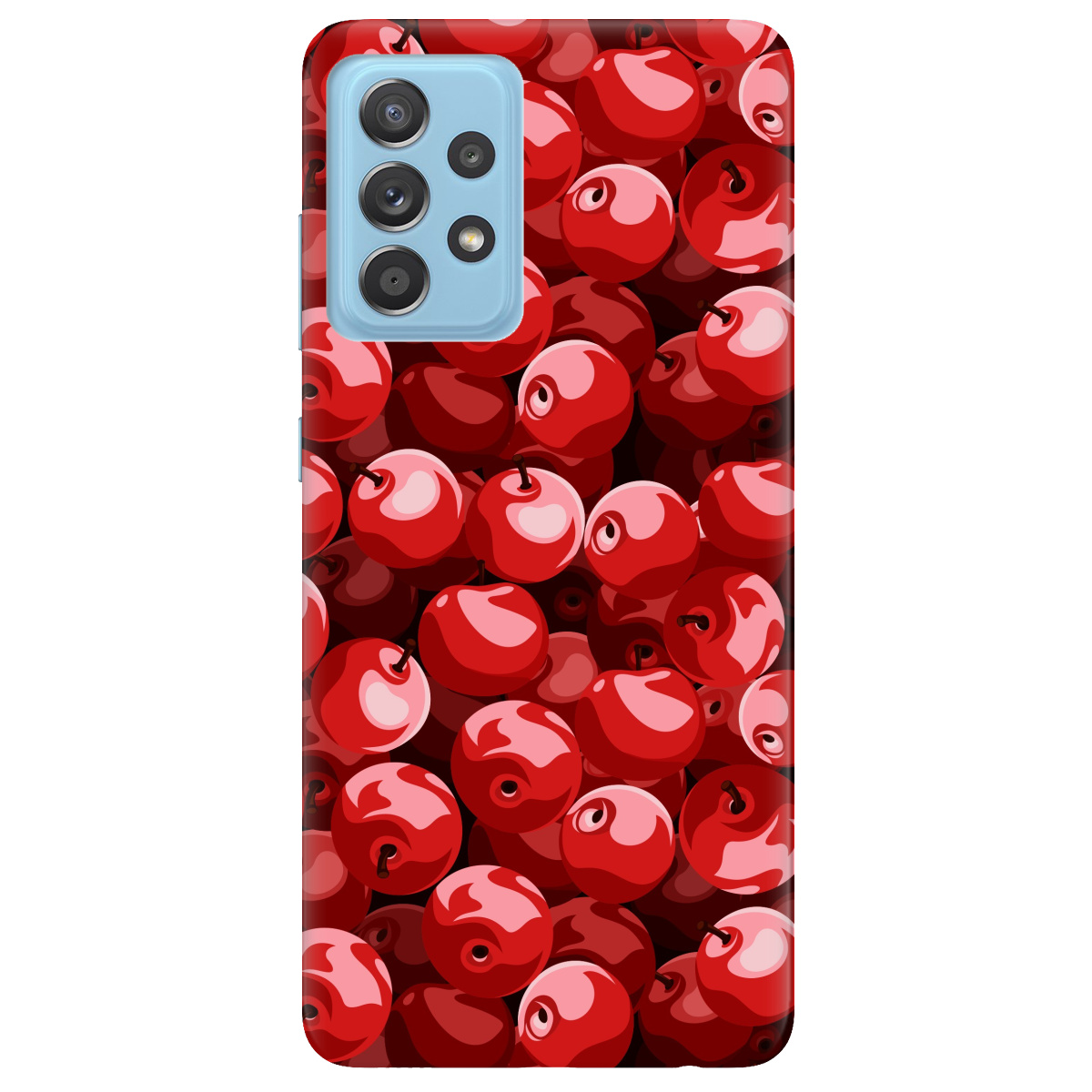 Чохол для Samsung Galaxy А52 Cherry - фото 1 Чохол для Samsung Galaxy А52 Cherry - фото 1 - Чохли для телефонів