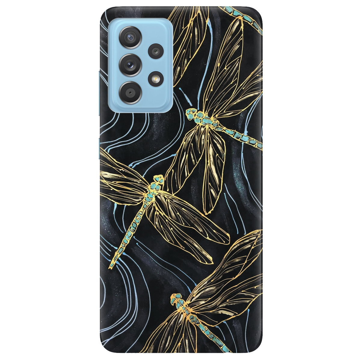 Чохол для Samsung Galaxy А52 Dragonfly - фото 1 - Чохли для телефонів