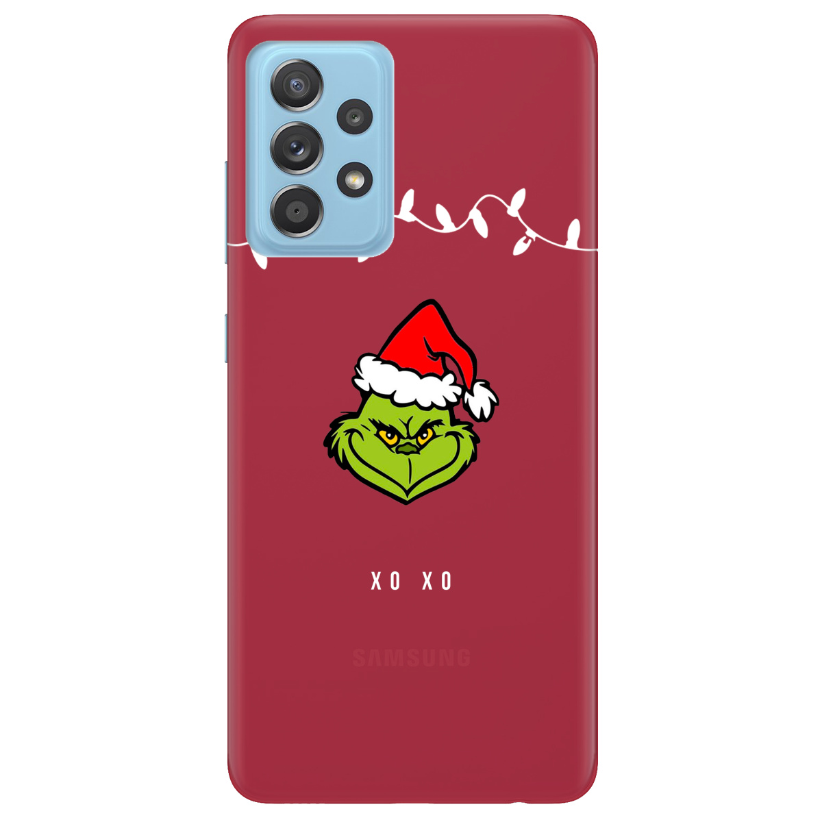 Чехол для Samsung Galaxy А52 Grinch xo xo - фото 1 - Чехлы для телефонов