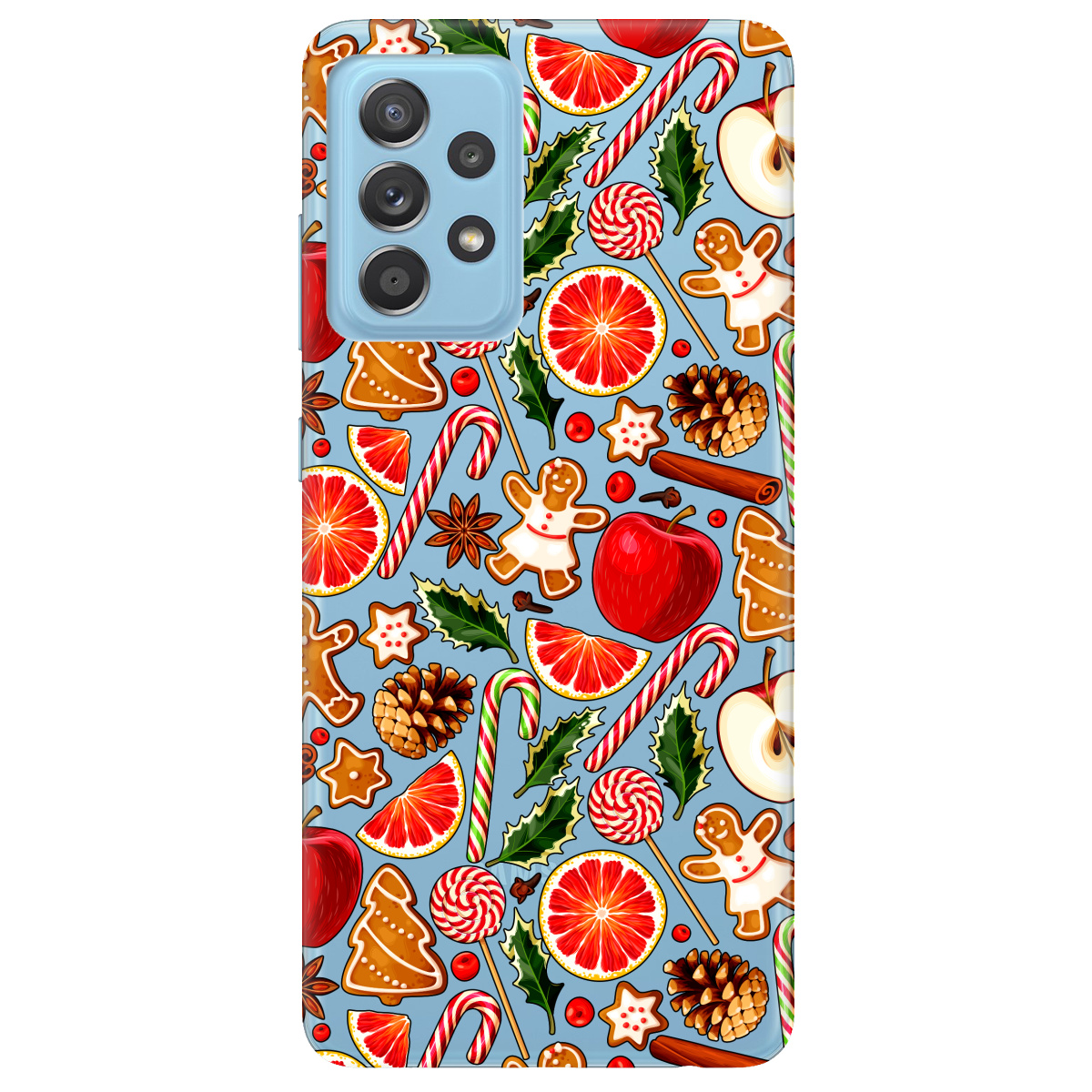 Чохол для Samsung Galaxy А52 Christmas spices - фото 1 - Чохли для телефонів