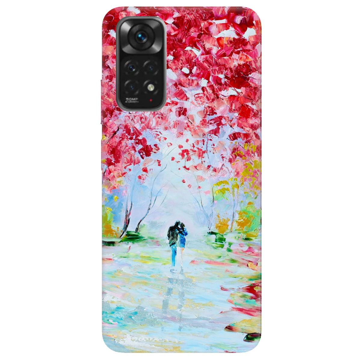 Чехол для Xiaomi Redmi Note 11s Paseo romántico - фото 1 - Чехлы для телефонов