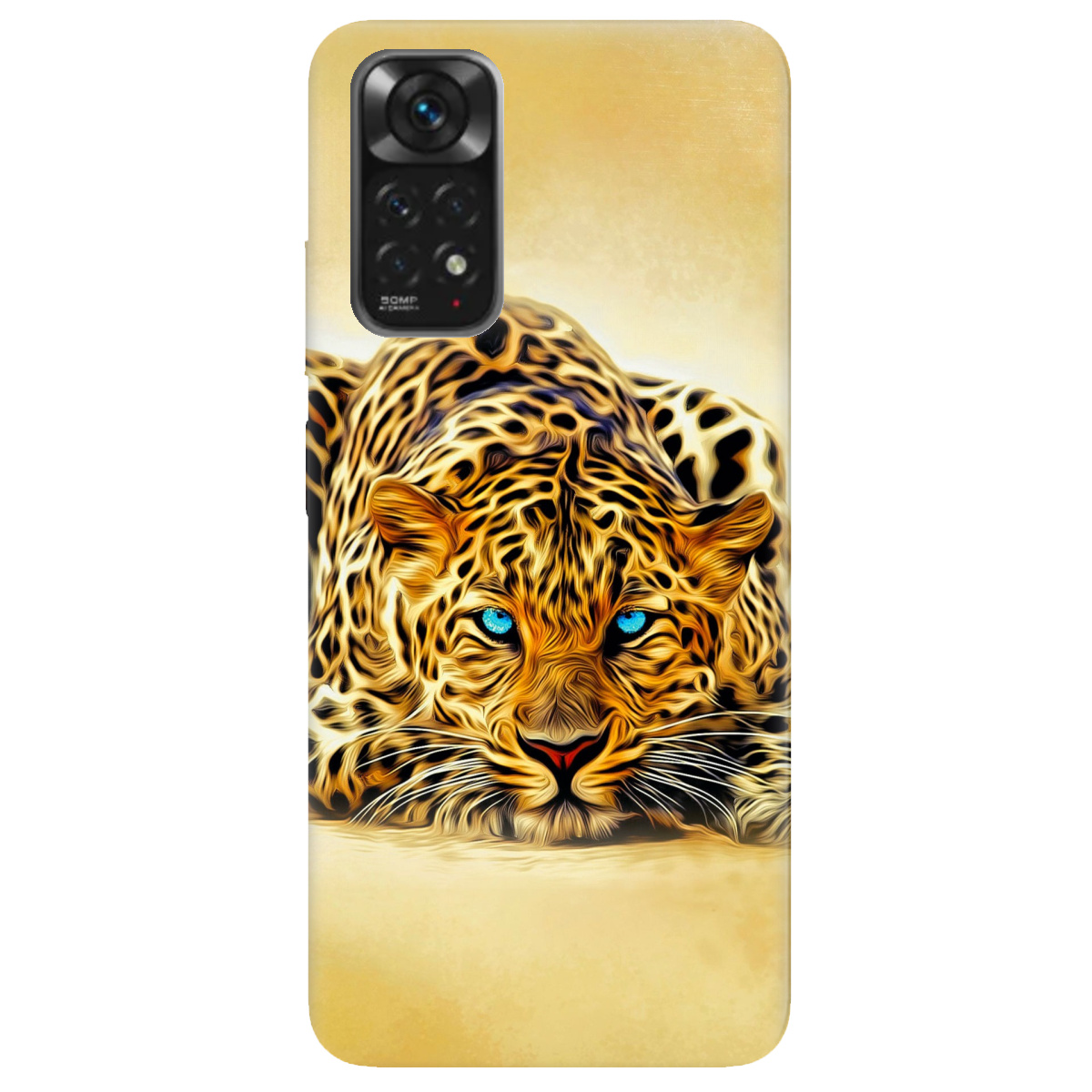 Чохол для Xiaomi Redmi Note 11 Леопард - фото 1 Чохол для Xiaomi Redmi Note 11 Леопард - фото 1 - Чохли для телефонів