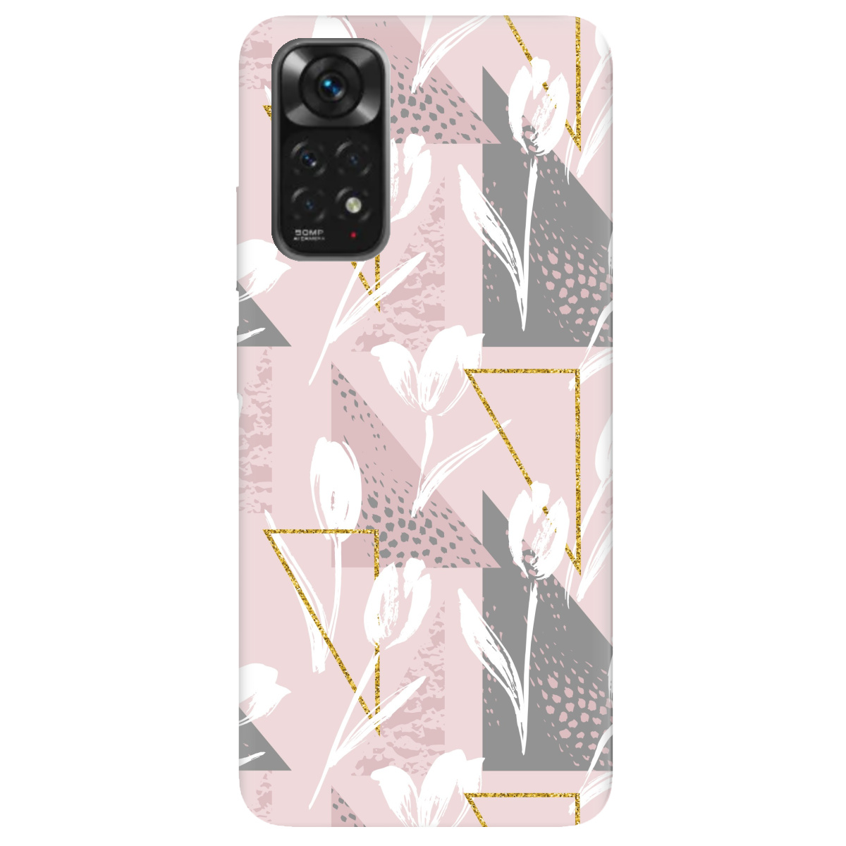 Чохол для Xiaomi Redmi Note 11 White tulips - фото 1 - Чохли для телефонів