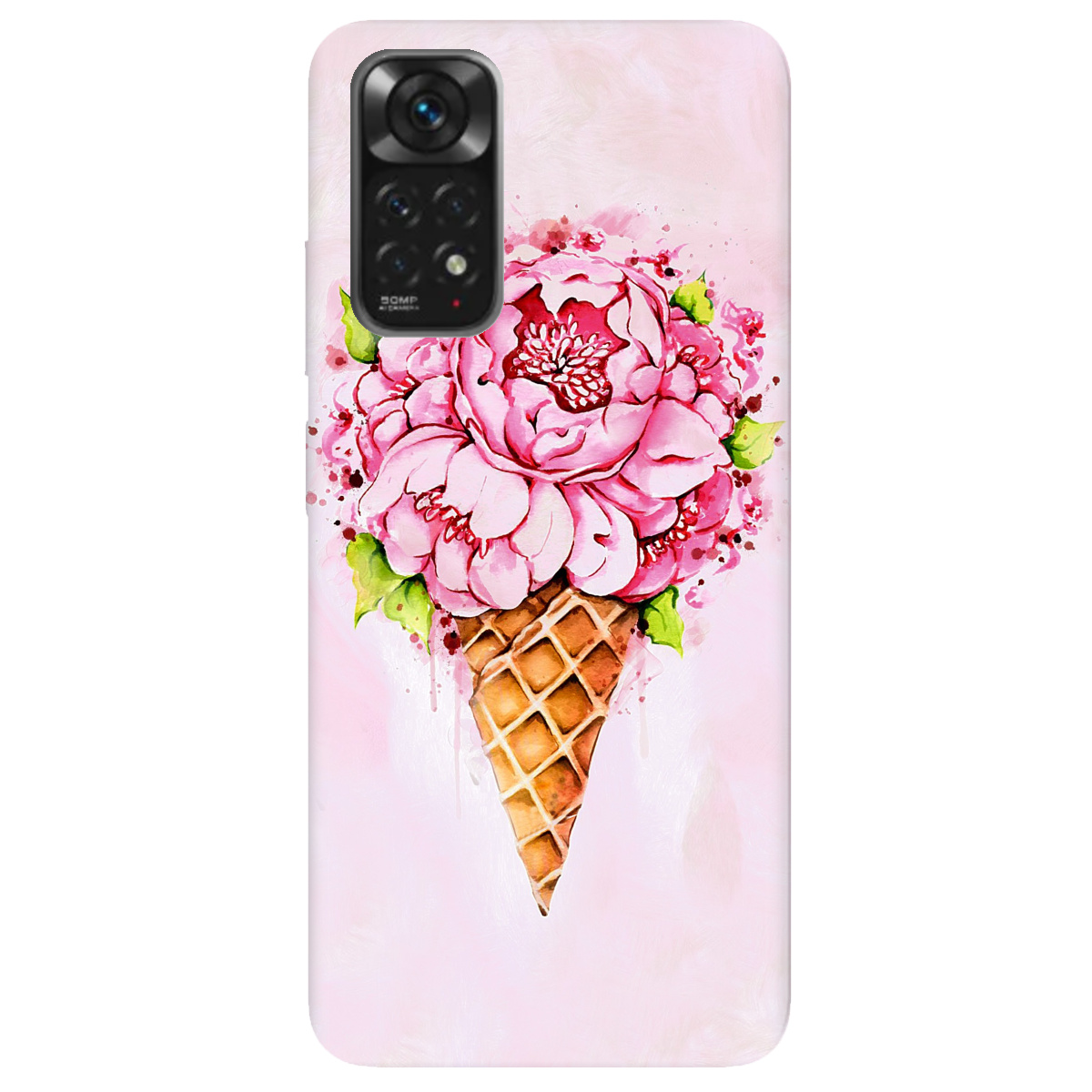 Чохол для Xiaomi Redmi Note 11s Ice cream - фото 1 Чохол для Xiaomi Redmi Note 11s Ice cream - фото 1 - Чохли для телефонів