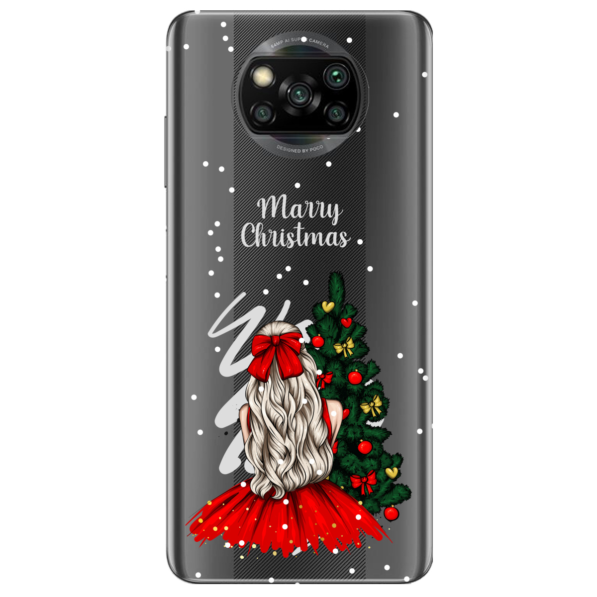 Чохол для Xiaomi Poco X3 Beautiful christmas - фото 1 - Чохли для телефонів