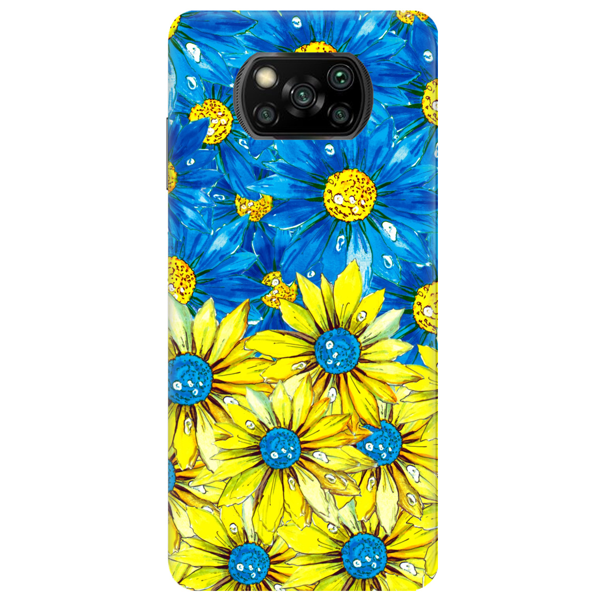 Чехол для Xiaomi Poco X3 Pro Kvitka - фото 1 Чехол для Xiaomi Poco X3 Pro Kvitka - фото 1 - Чехлы для телефонов
