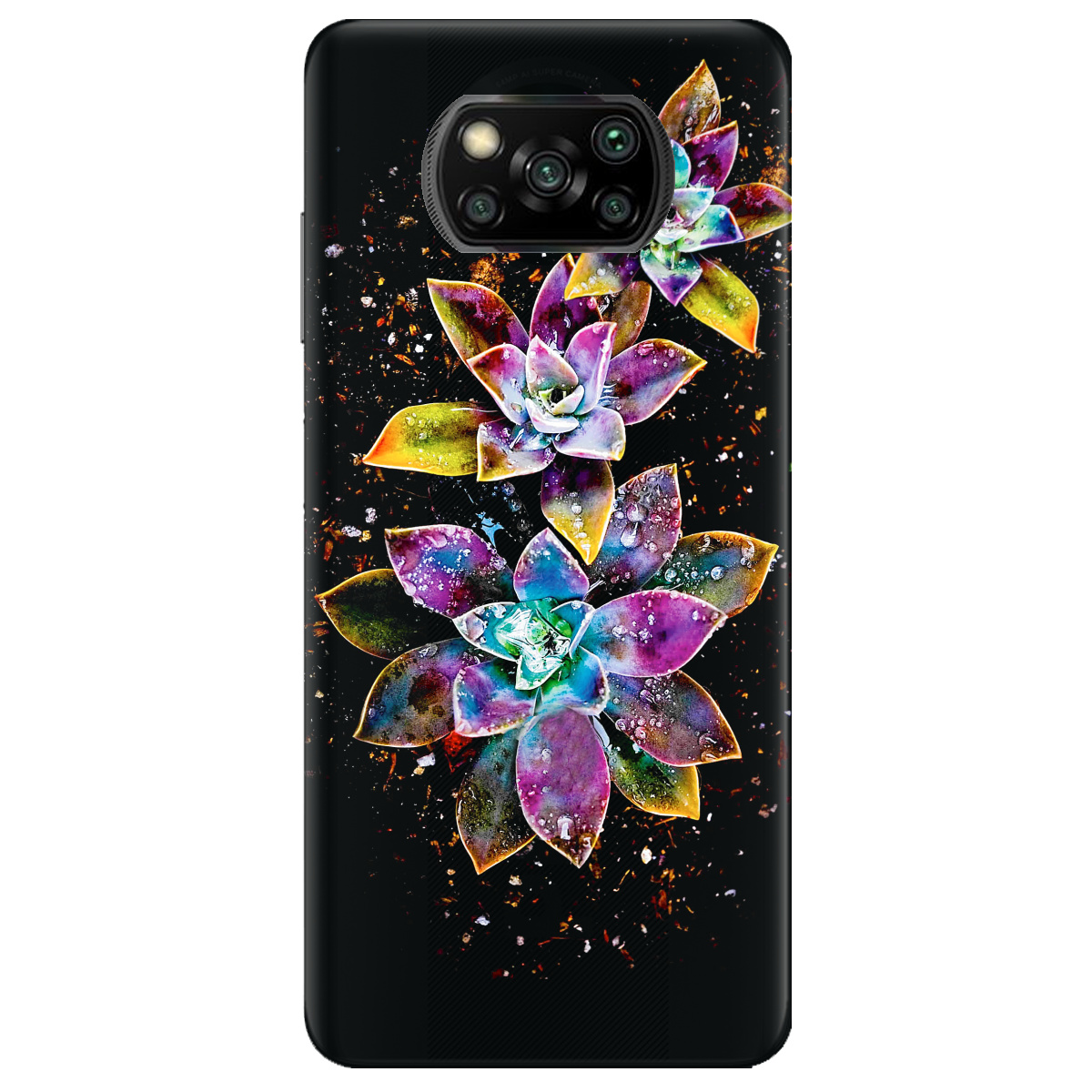 Чехол для Xiaomi Poco X3 Pro Magical flowers - фото 1 - Чехлы для телефонов
