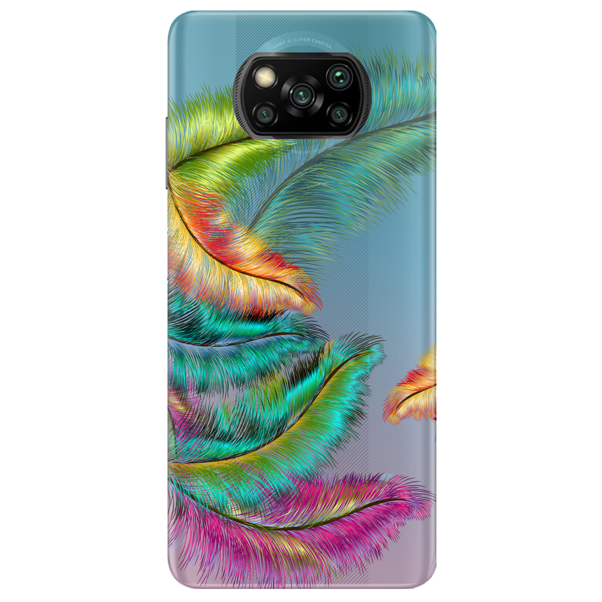 Чехол для Xiaomi Poco X3 Pro Fluff - фото 1 - Чехлы для телефонов