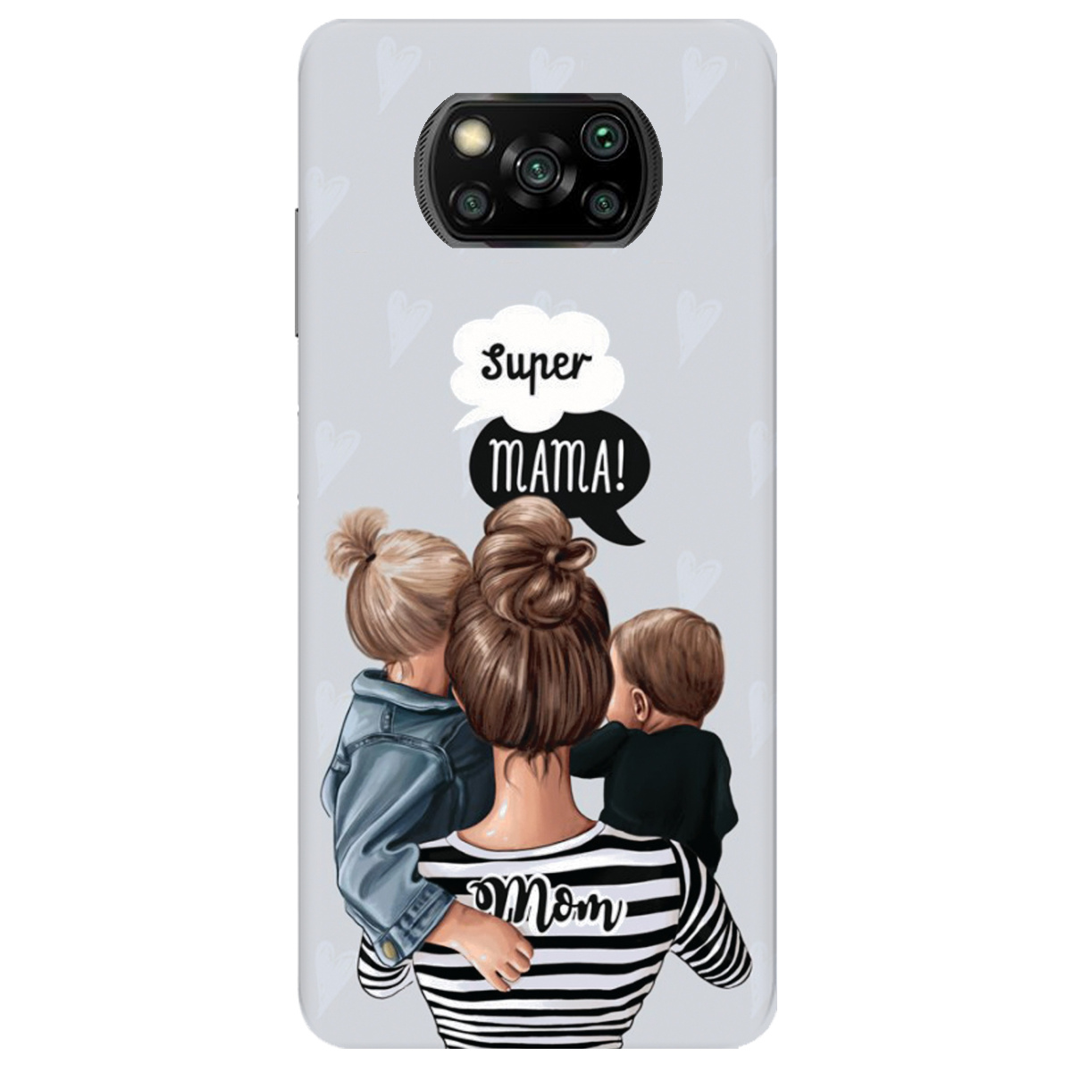 Чехол для Xiaomi Poco X3 Pro Super Mama - фото 1 Чехол для Xiaomi Poco X3 Pro Super Mama - фото 1 - Чехлы для телефонов