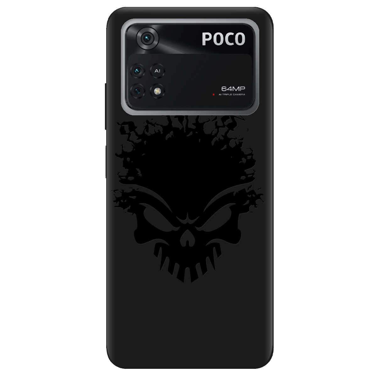 Чехол для Xiaomi Poco M4 Pro 4G черный матовый soft touch Ugolek - фото 1 Чехол для Xiaomi Poco M4 Pro 4G черный матовый soft touch Ugolek - фото 1 - Чехлы для телефонов