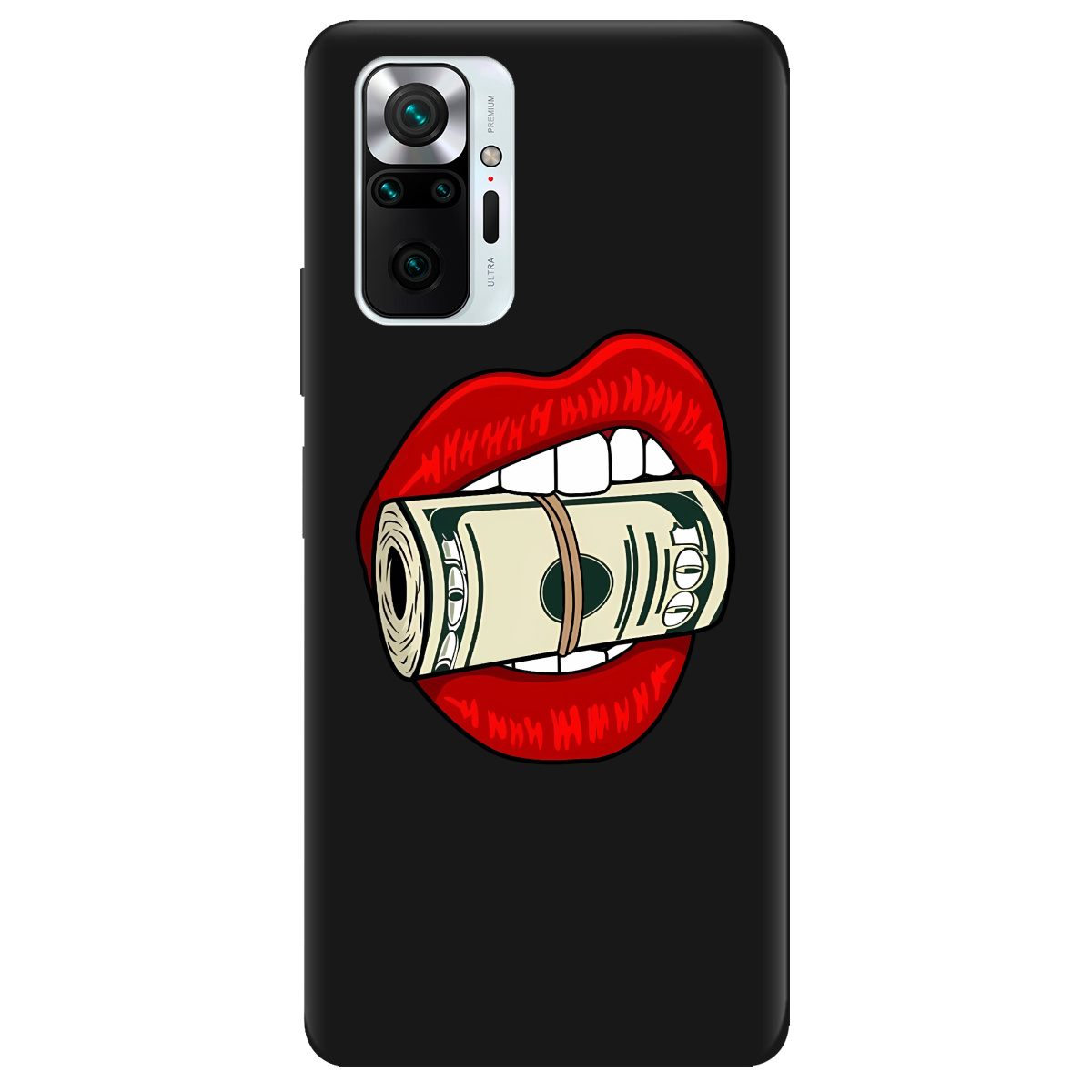 Чохол для Xiaomi Redmi Note 10 Pro чорний матовий soft touch Secret - фото 1 Чохол для Xiaomi Redmi Note 10 Pro чорний матовий soft touch Secret - фото 1 - Чохли для телефонів