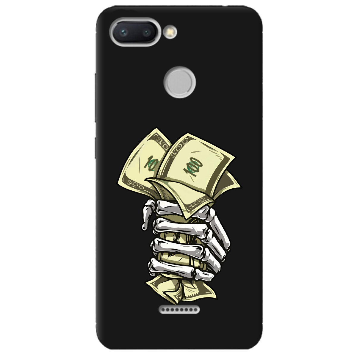 Чохол для Xiaomi Redmi 6 чорний матовий soft touch Загашник - фото 1 Чохол для Xiaomi Redmi 6 чорний матовий soft touch Загашник - фото 1 - Чохли для телефонів