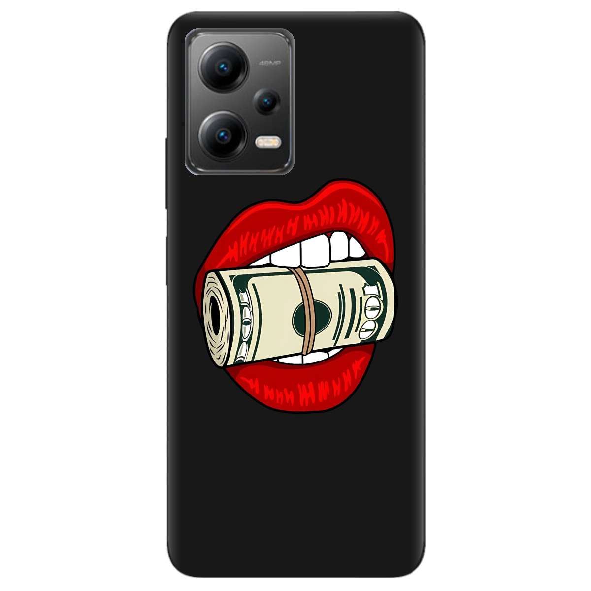 Чехол для Xiaomi Poco X5 5G черный матовый soft touch Secret - фото 1 Чехол для Xiaomi Poco X5 5G черный матовый soft touch Secret - фото 1 - Чехлы для телефонов