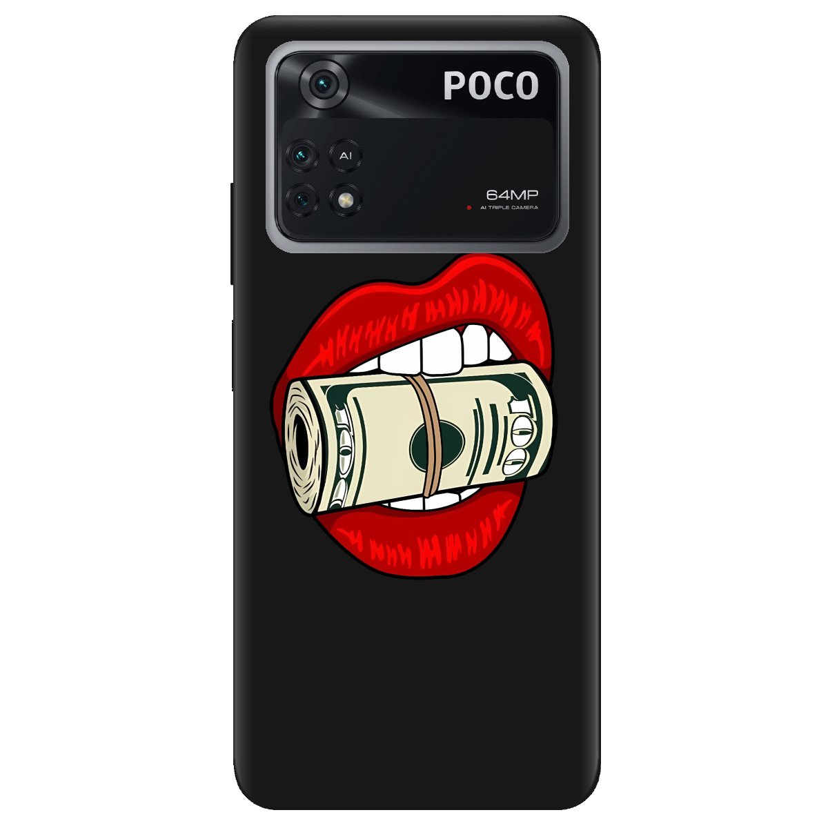 Чохол для Xiaomi Poco M4 Pro 4G чорний матовий soft touch Secret - фото 1 Чохол для Xiaomi Poco M4 Pro 4G чорний матовий soft touch Secret - фото 1 - Чохли для телефонів