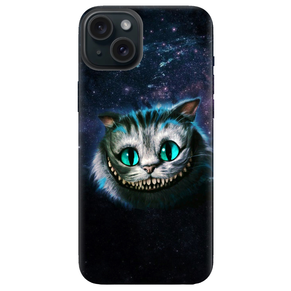 Чохол для Apple iPhone 15 Cheshire Cat - фото 1 Чохол для Apple iPhone 15 Cheshire Cat - фото 1 - Чохли для телефонів
