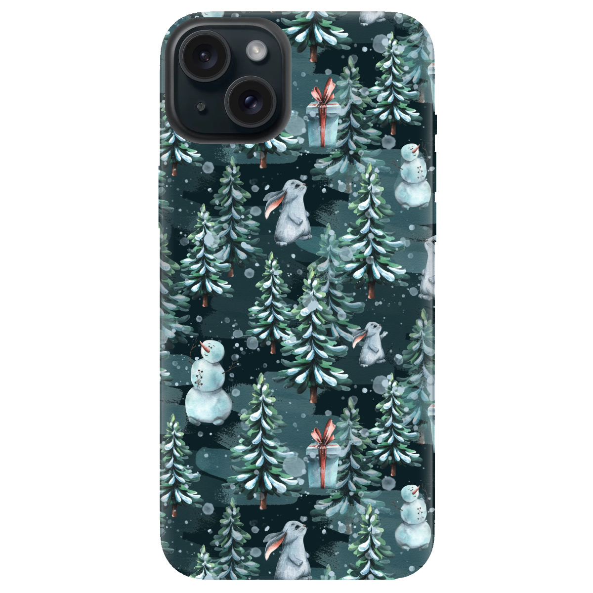 Чохол для Apple iPhone 15 Winter forest - фото 1 Чохол для Apple iPhone 15 Winter forest - фото 1 - Чохли для телефонів