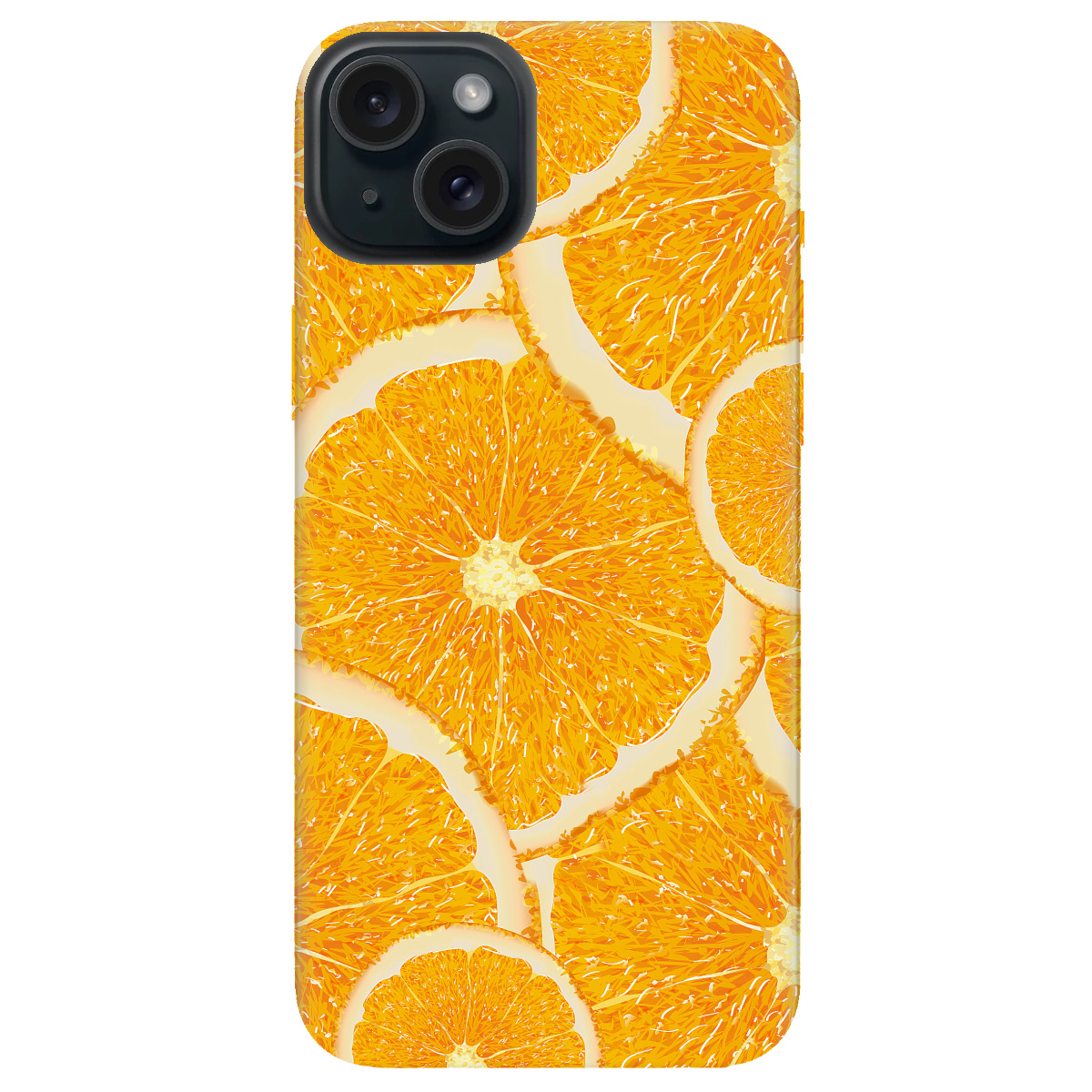 Чохол для Apple iPhone 15 Plus Orange - фото 1 Чохол для Apple iPhone 15 Plus Orange - фото 1 - Чохли для телефонів