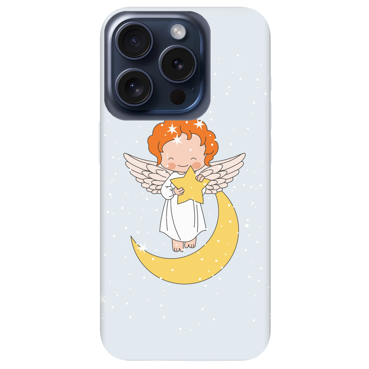 Чехол для Apple iPhone 15 Pro Angel - фото 1 Чехол для Apple iPhone 15 Pro Angel - фото 1 - Чехлы для телефонов