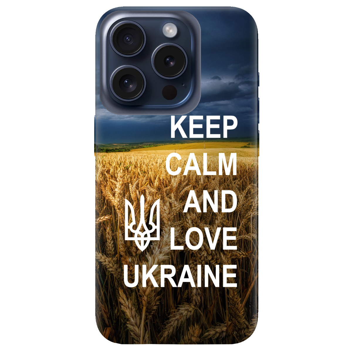 Чехол для Apple iPhone 15 Pro Keep calm - фото 1 - Чехлы для телефонов