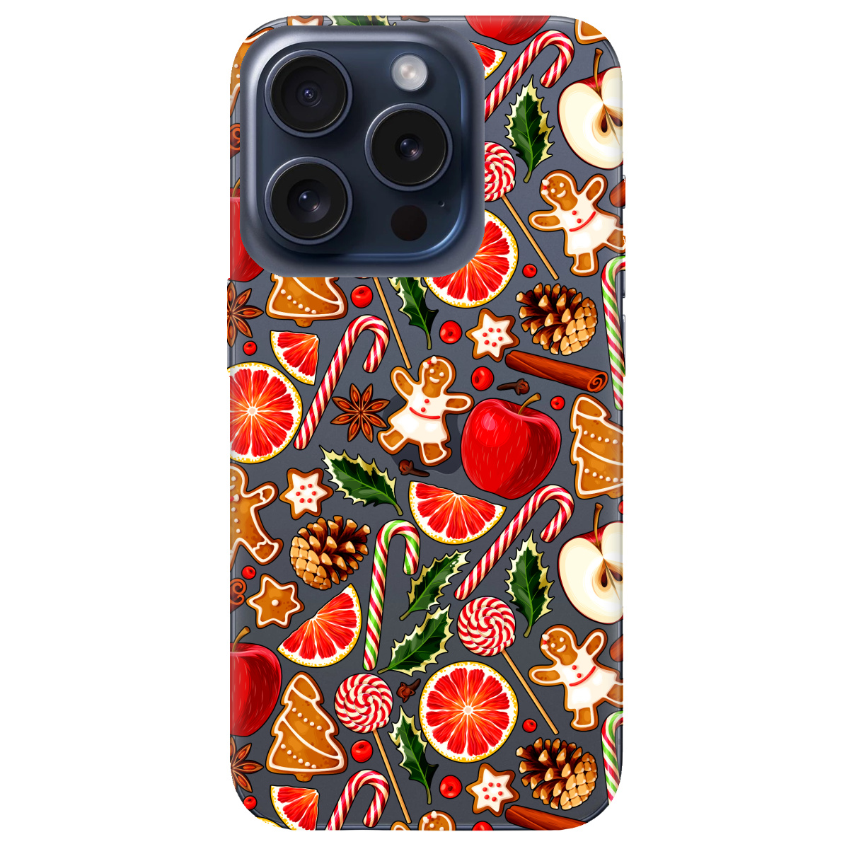 Чехол для Apple iPhone 15 Pro Max Christmas spices - фото 1 - Чехлы для телефонов