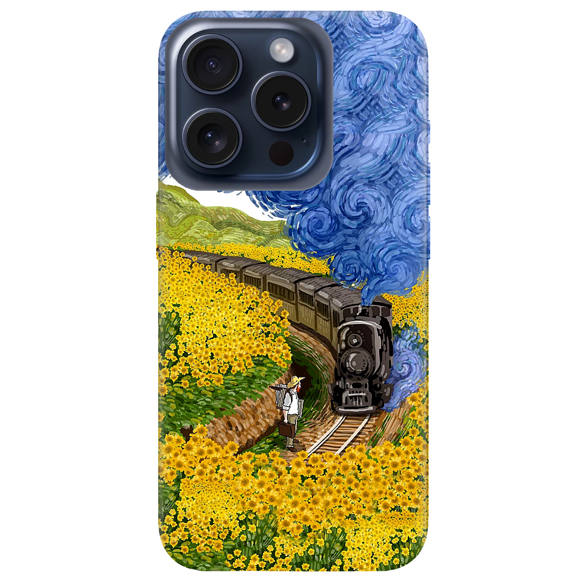 Чохол для Apple iPhone 15 Pro Max Train - фото 1 - Чохли для телефонів