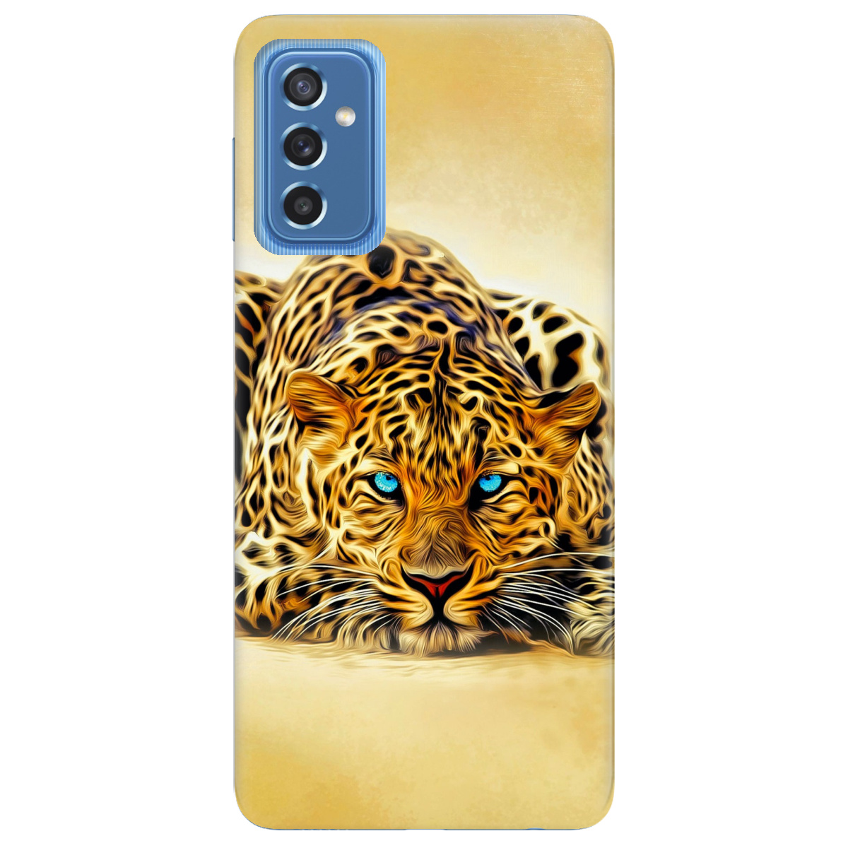 Чохол для Samsung Galaxy M52 Леопард - фото 1 - Чохли для телефонів