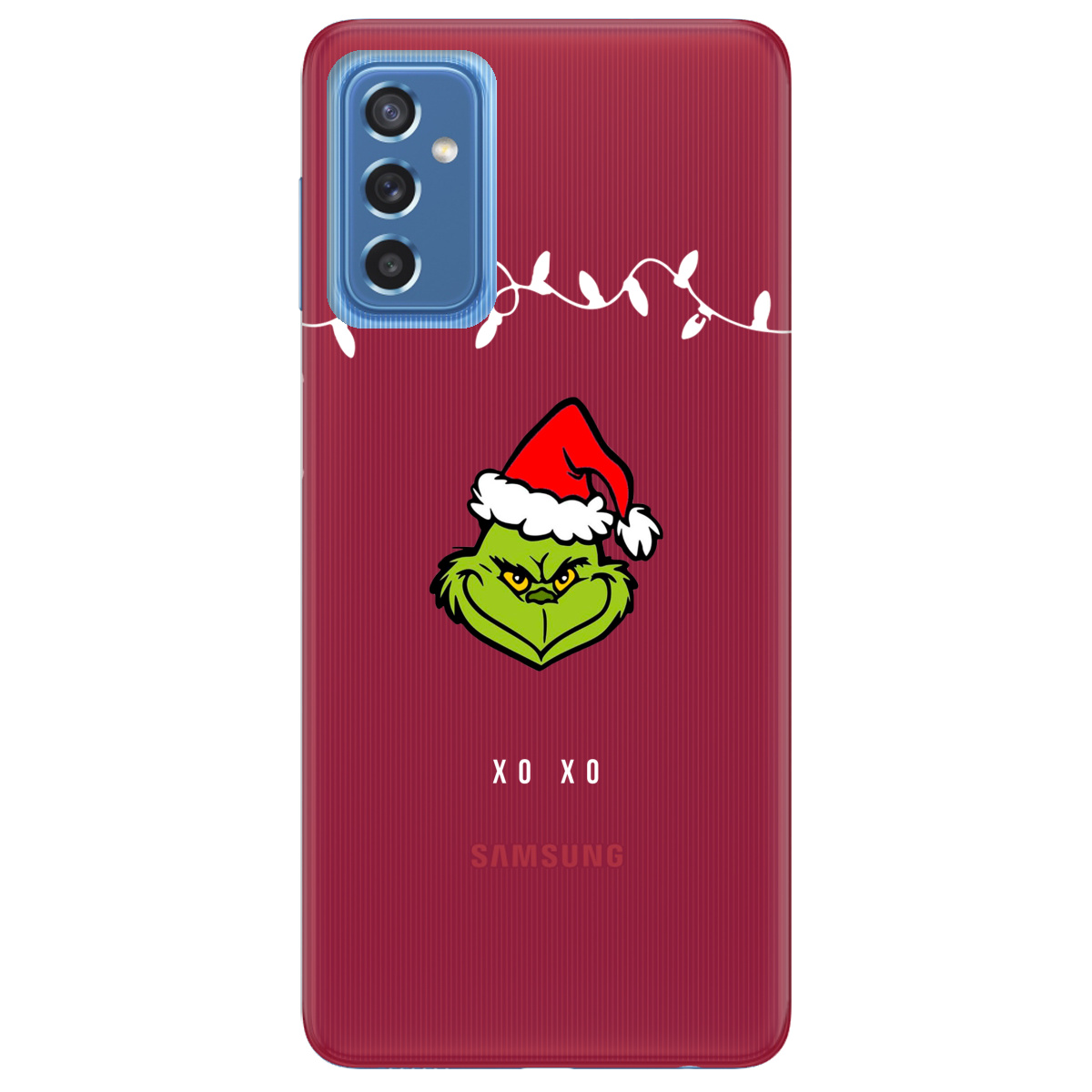 Чохол для Samsung Galaxy M52 Grinch xo xo - фото 1 - Чохли для телефонів