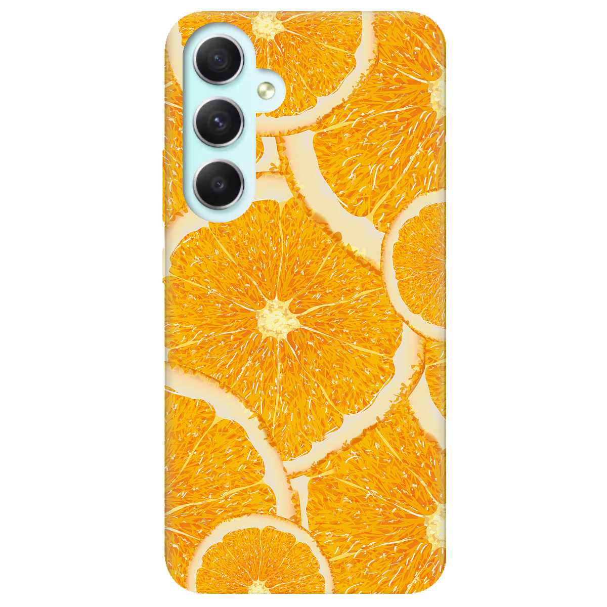 Чохол для Samsung Galaxy A34 Orange - фото 1 Чохол для Samsung Galaxy A34 Orange - фото 1 - Чохли для телефонів