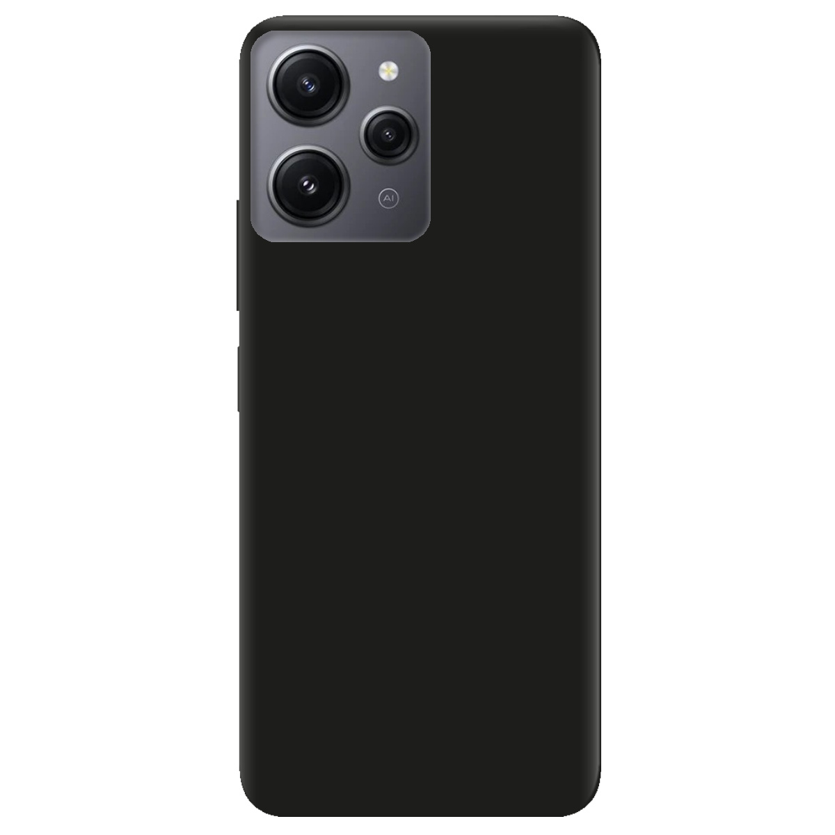 Чохол для Xiaomi Redmi 12 чорний матовий soft touch - фото 1 Чохол для Xiaomi Redmi 12 чорний матовий soft touch - фото 1 - Чохли для телефонів