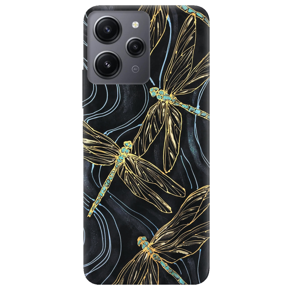 Чохол для Xiaomi Redmi 12 Dragonfly - фото 1 - Чохли для телефонів