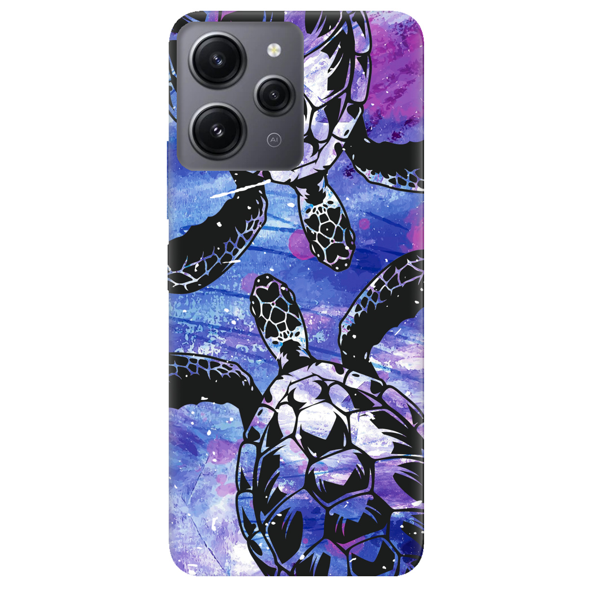 Чохол для Xiaomi Redmi 12 Turtles - фото 1 - Чохли для телефонів