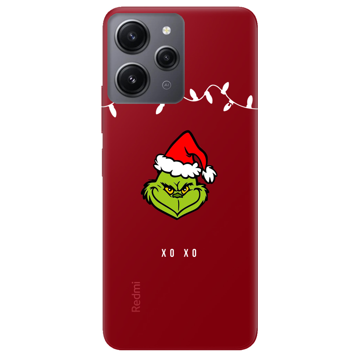 Чехол для Xiaomi Redmi 12 Grinch xo xo - фото 1 - Чехлы для телефонов
